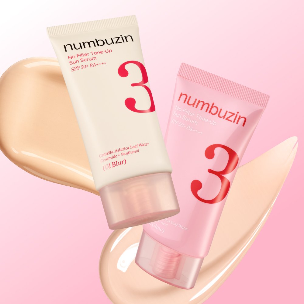 numbuzin No.3 No-Filter Tone-Up Sun Serum SPF50+ – image 3