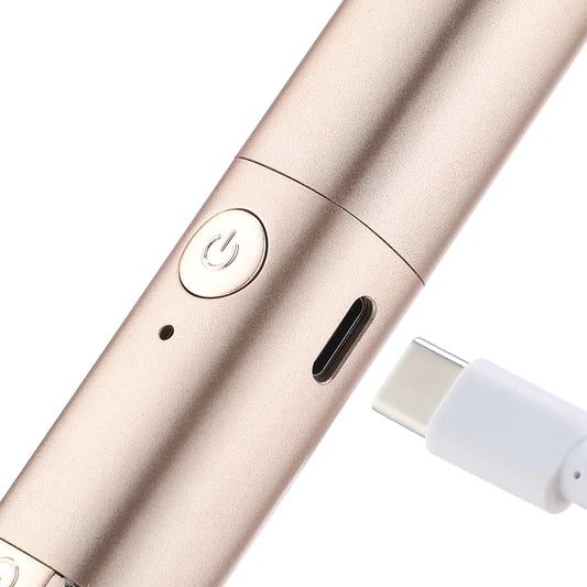 2-in-1 Electric Brow Trimmer & Heated Eyelash Curler – eyelash curlers, view 2