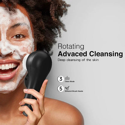 Electric Facial Cleansing Brush with 5 Heads – skin cleansing brushes, view 7