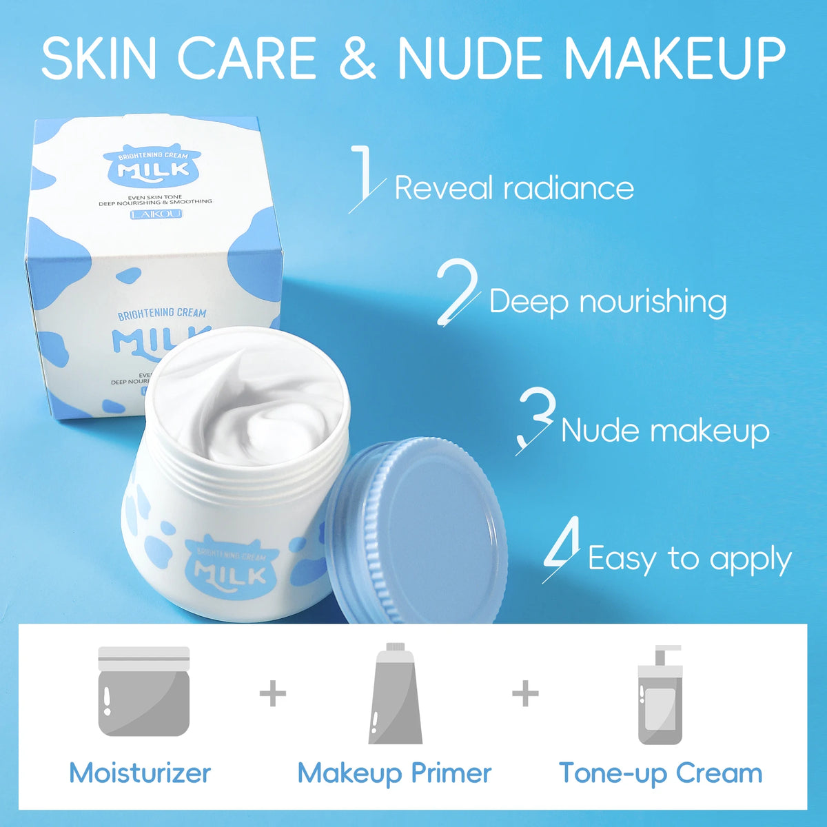 LAIKOU Milk Face Cream 55 g – image 2