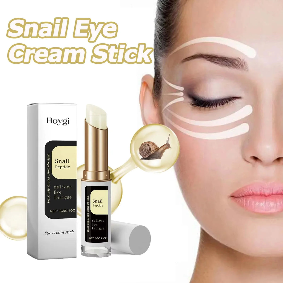 Hoygi Snail Peptide Eye Cream Stick – eye creams, view 3