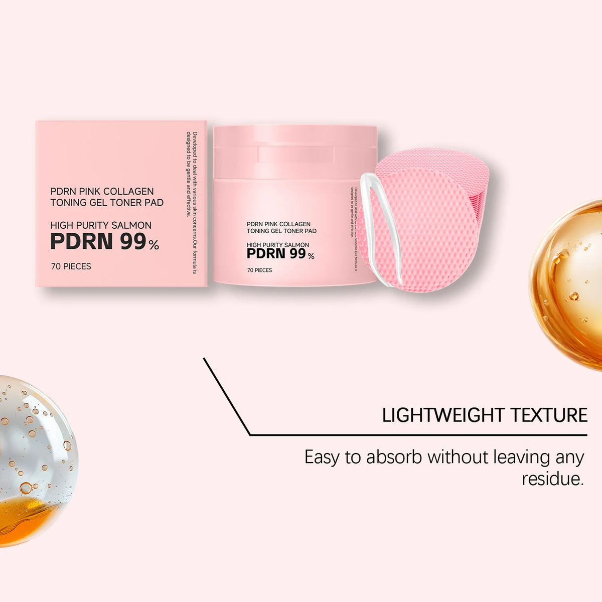 Centella Collagen Soothing Toner Pads (70 pads)