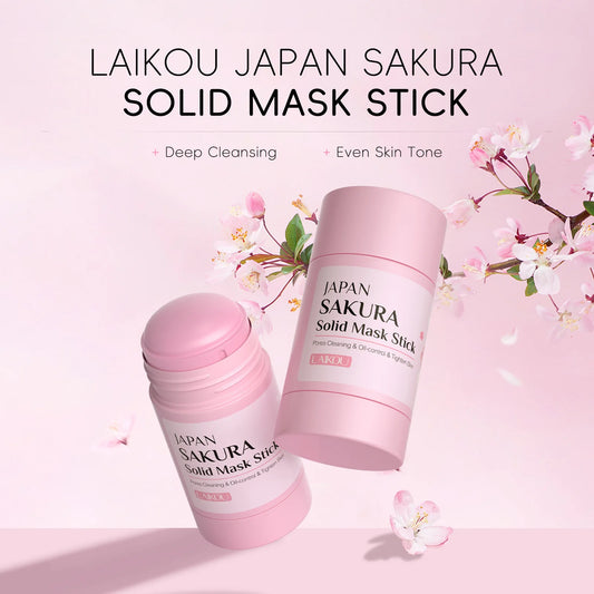 LAIKOU Sakura Mud Mask Stick – skin care masks & peels, view 2