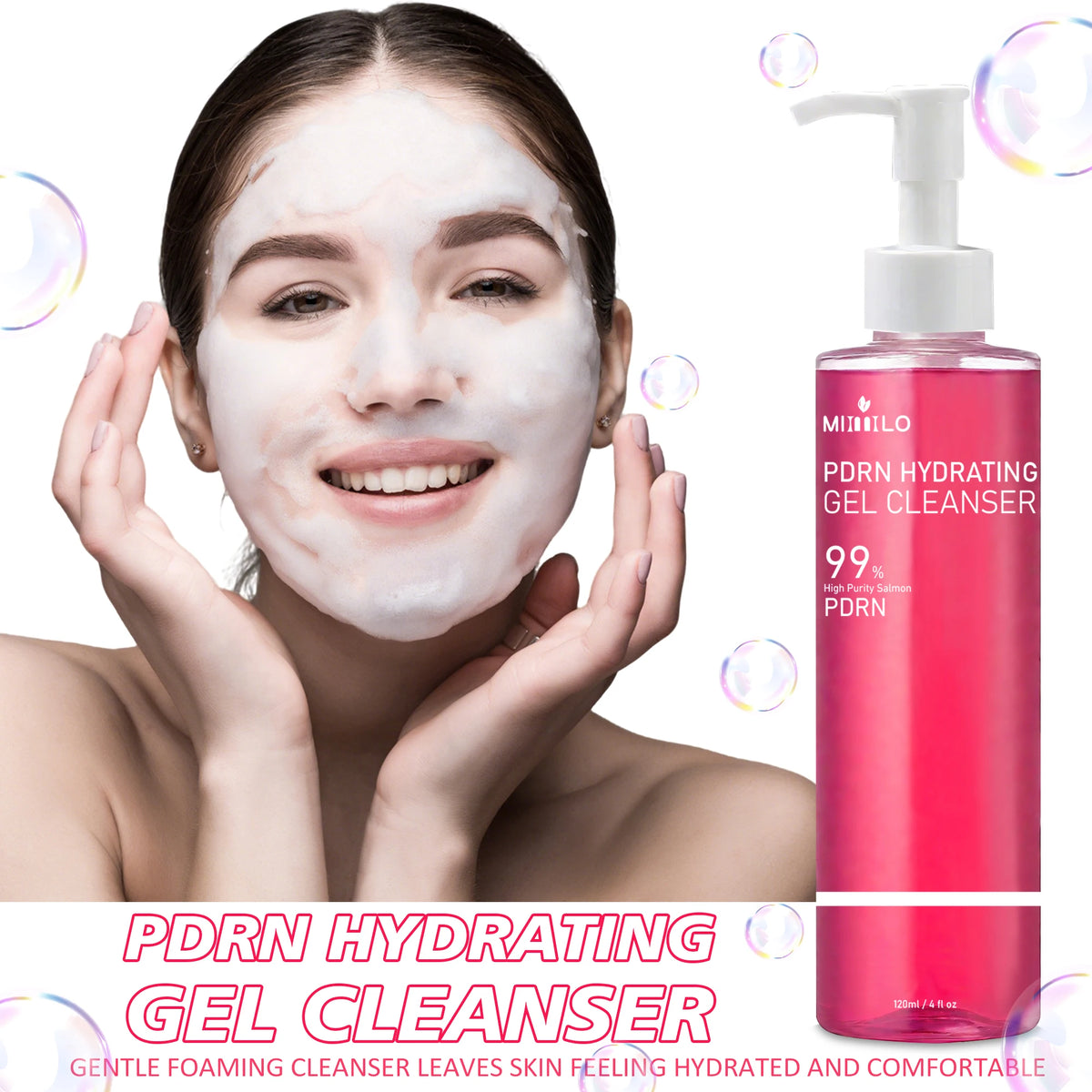 PDRN Pink Hydrating Gel Cleanser – facial cleansers, view 6