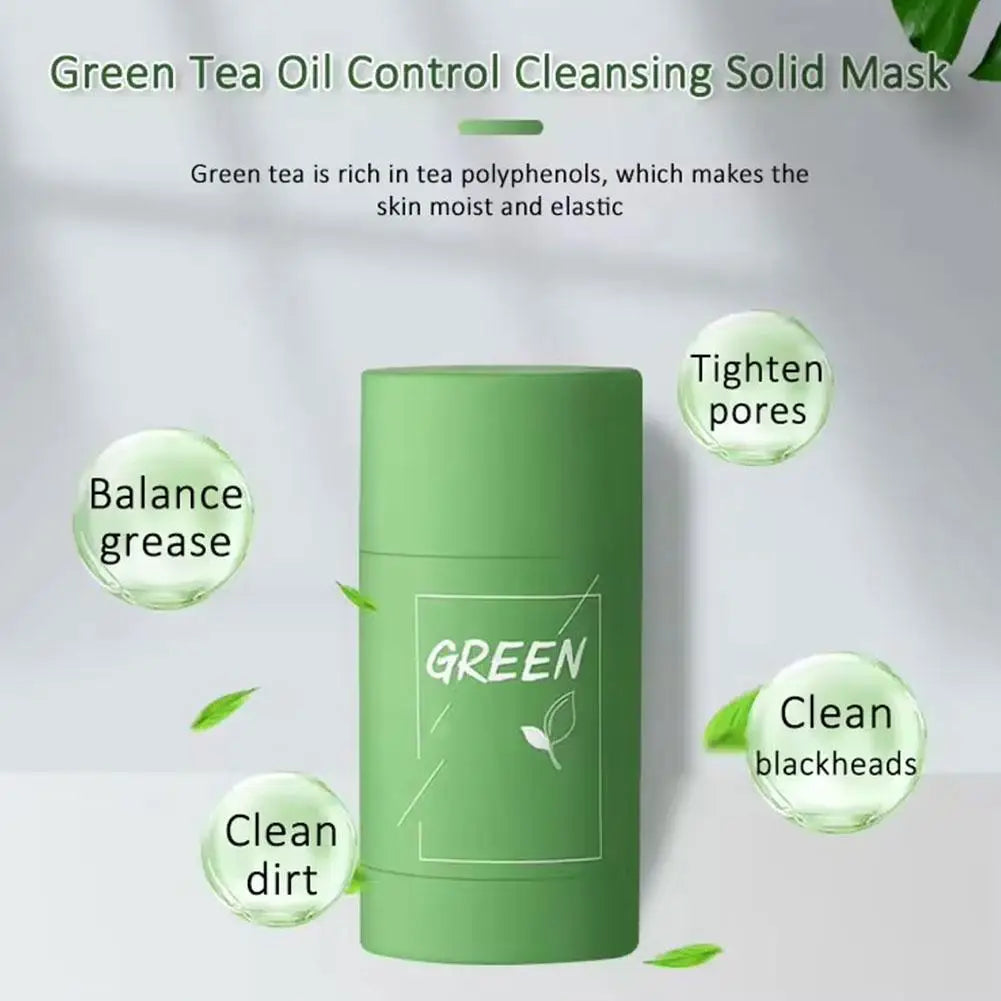 Green Tea Clay Stick Mask – skin care masks & peels, view 6