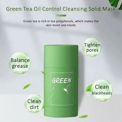 Green Tea Clay Stick Mask – skin care masks & peels, view 6