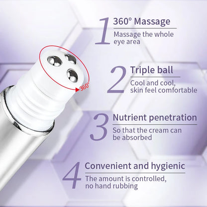 O'CHEAL Hyaluronic Eye Cream with Massage Roller – image 2