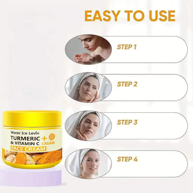 Water Ice Levin Turmeric & Vitamin C Face Cream – face moisturizers, view 2