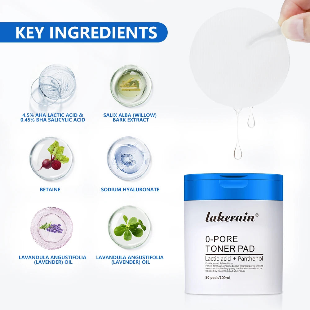 Lakerain Zero Pore Pad 2.0, Dual-Texture Toner Pads – toners, view 2