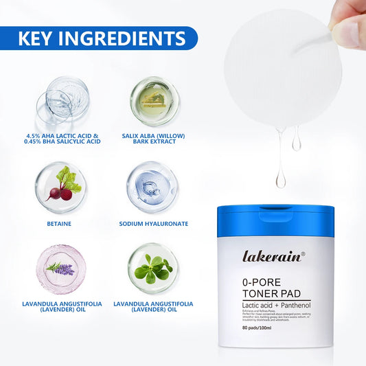 Lakerain Zero Pore Pad 2.0, Dual-Texture Toner Pads – toners, view 2