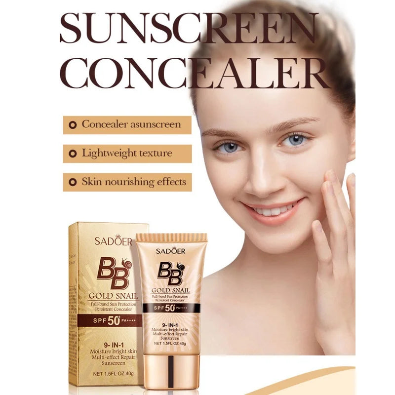 SADOER Gold Snail BB Cream SPF50+ – bb & cc creams, view 3