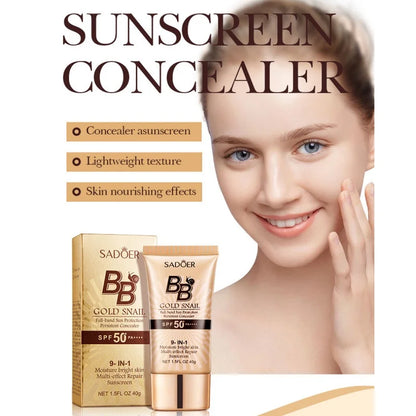 SADOER Gold Snail BB Cream SPF50+ – bb & cc creams, view 3