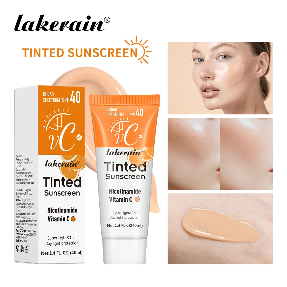 Lakerain SPF40 Tinted Vitamin C Sunscreen – sunscreen, view 2