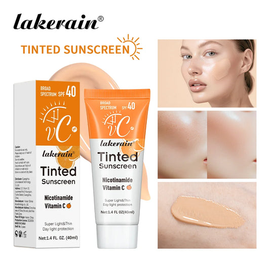 Lakerain SPF40 Tinted Vitamin C Sunscreen – sunscreen, view 2