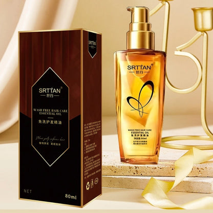 Moroccan Argan Oil Hair Serum Lightweight Hair Oil Mist For Split Ends, Frizzy Hair And Flyaways, Hair Oil Repair- Gloss Shine