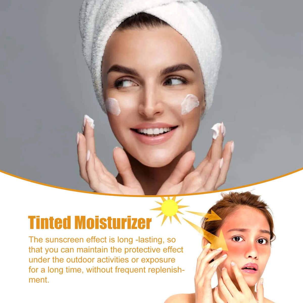 Hoygi All-in-One Tinted Sunscreen Cream SPF50+ – sunscreen, view 3