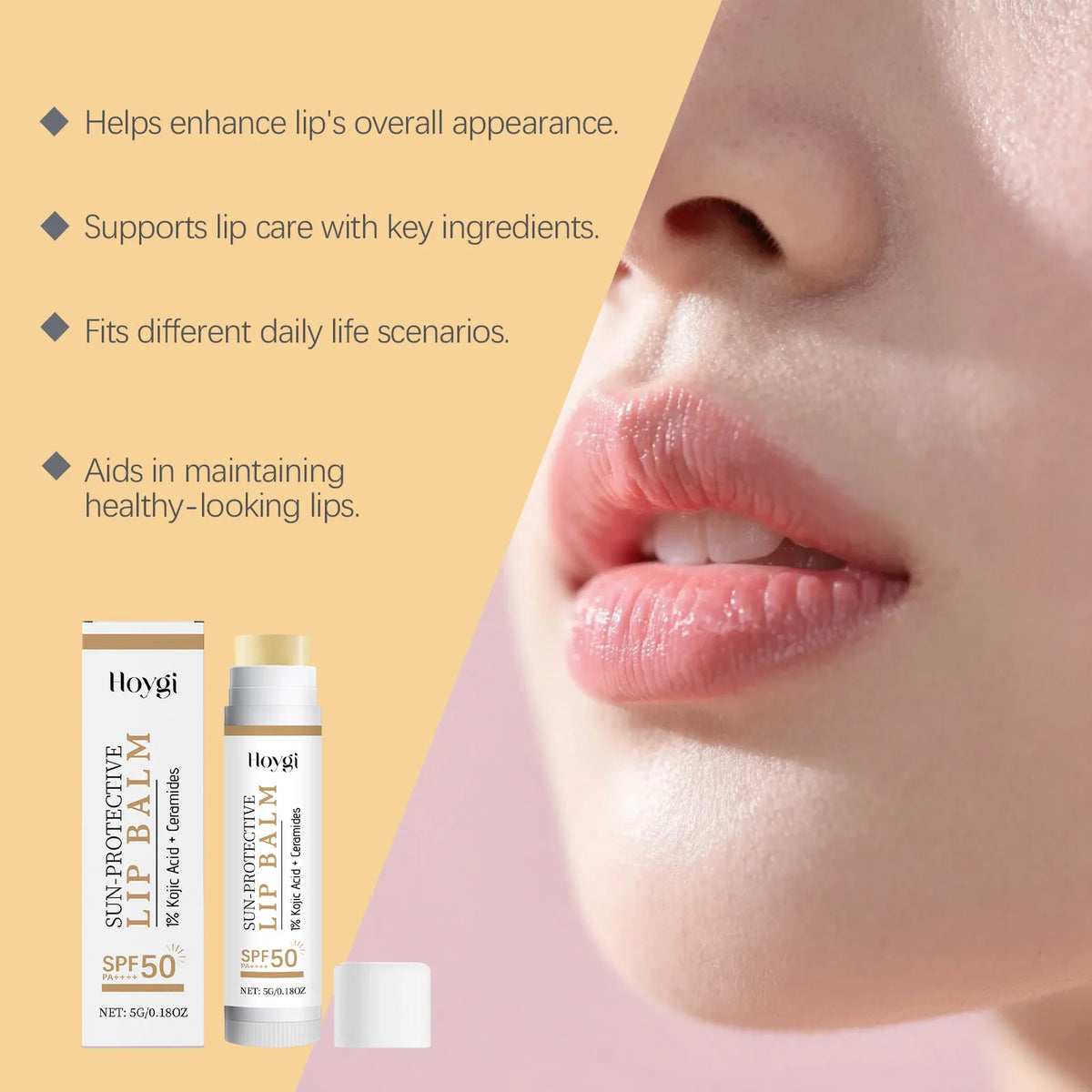 Hoygi SPF50+ Sun Protective Lip Balm – lip balms, view 5