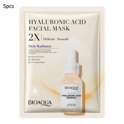 Hydrating Sheet Masks: Centella, Collagen, Hyaluronic Acid & Vitamin C – skin care masks & peels, view 7