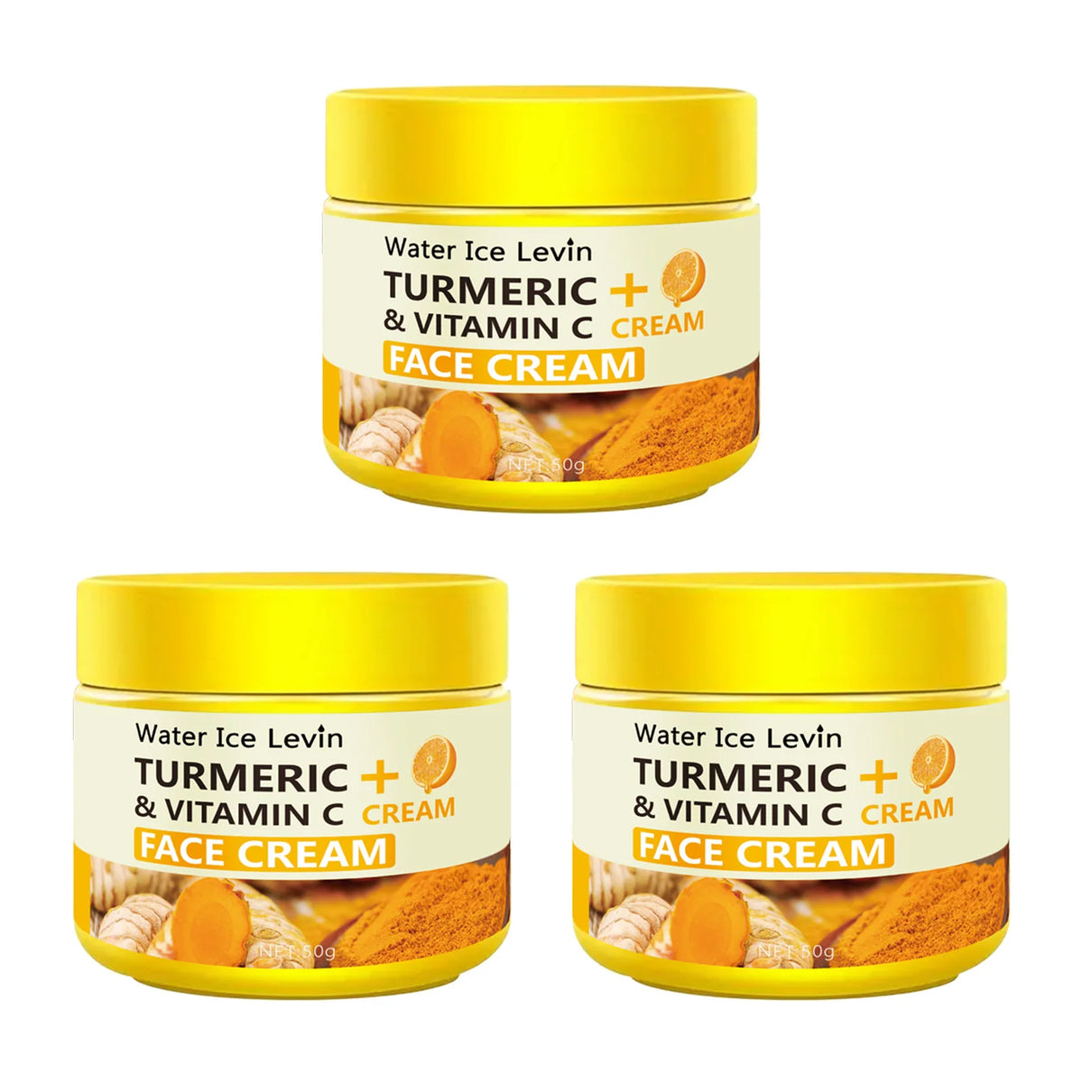 Water Ice Levin Turmeric & Vitamin C Face Cream – face moisturizers, view 9