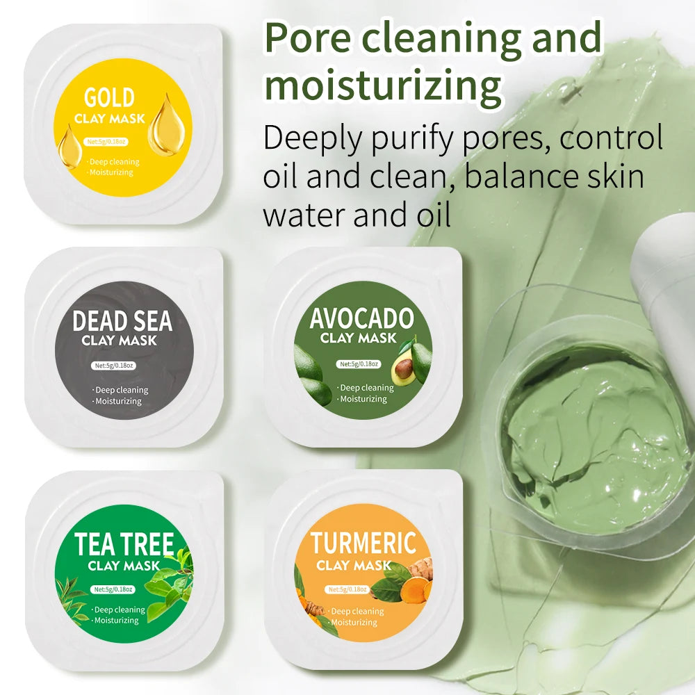 Clay Mask Sampler Set – skin care masks & peels, view 2