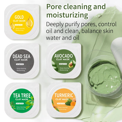 Clay Mask Sampler Set – skin care masks & peels, view 2