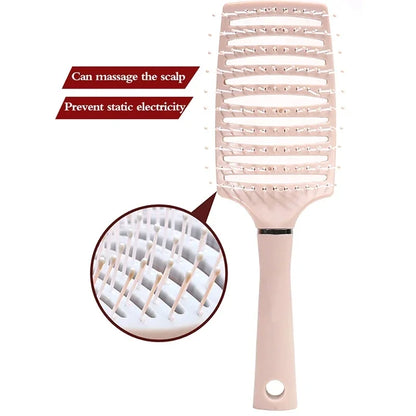 Vented Air Cushion Detangling Hairbrush – combs & brushes, view 4