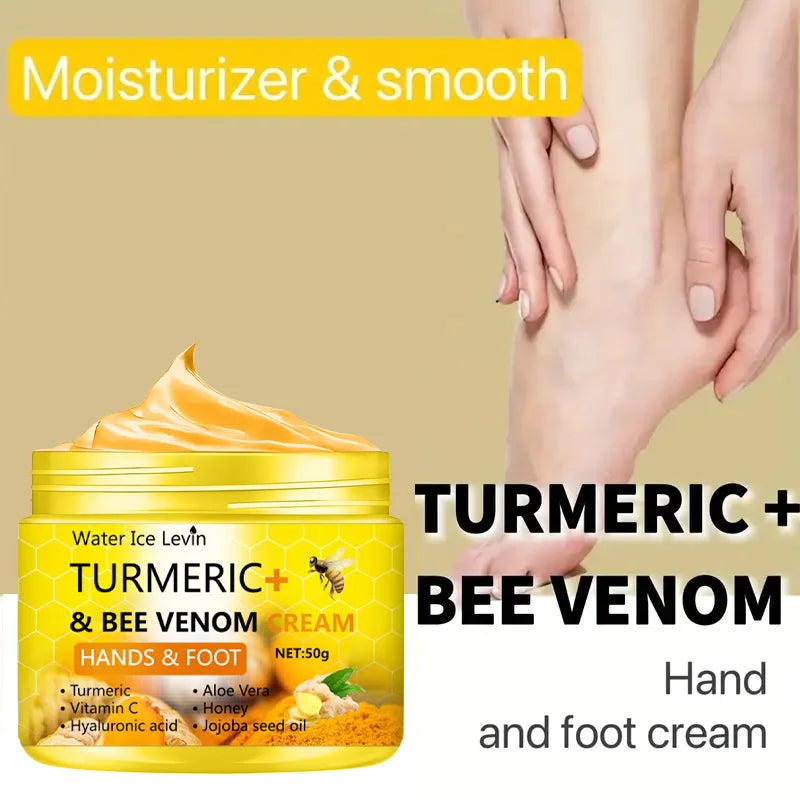 Turmeric Repair Cream for Cracked Heels & Hands – foot creams & balms, view 3