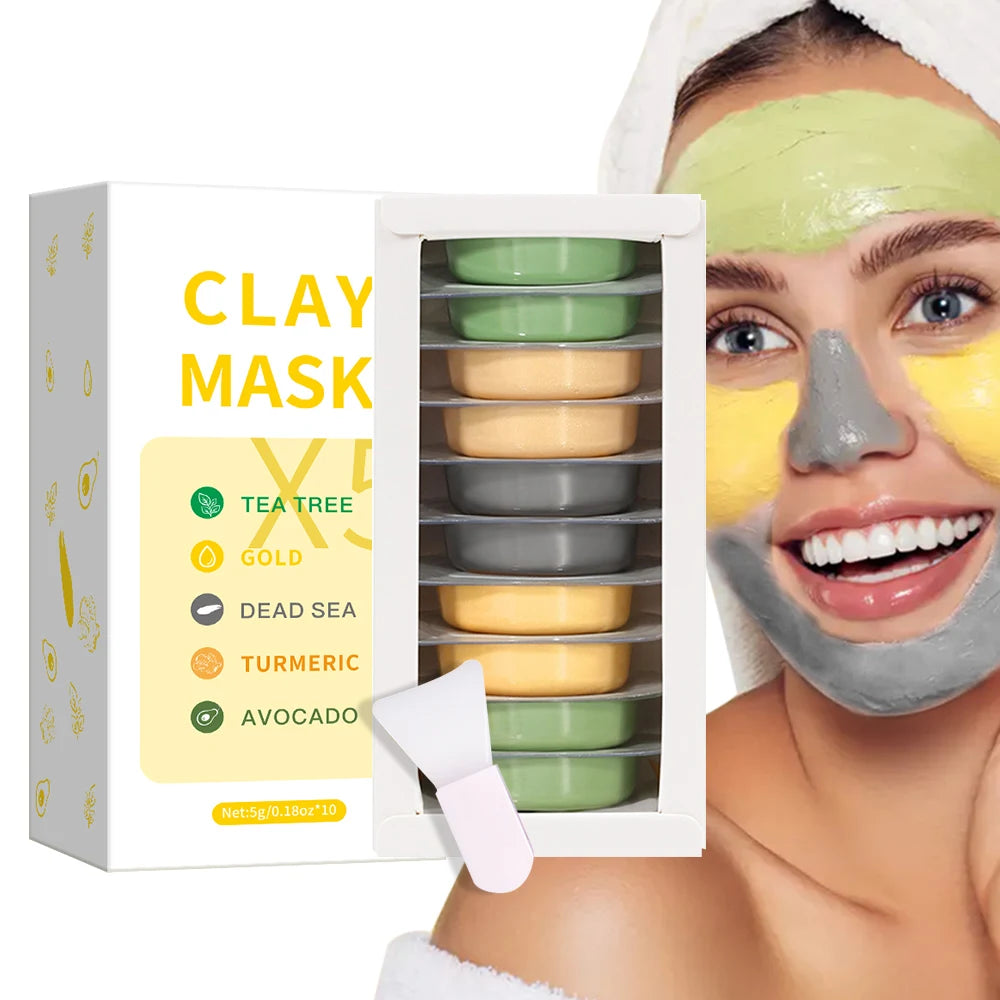 Clay Mask Sampler Set – skin care masks & peels, view 6