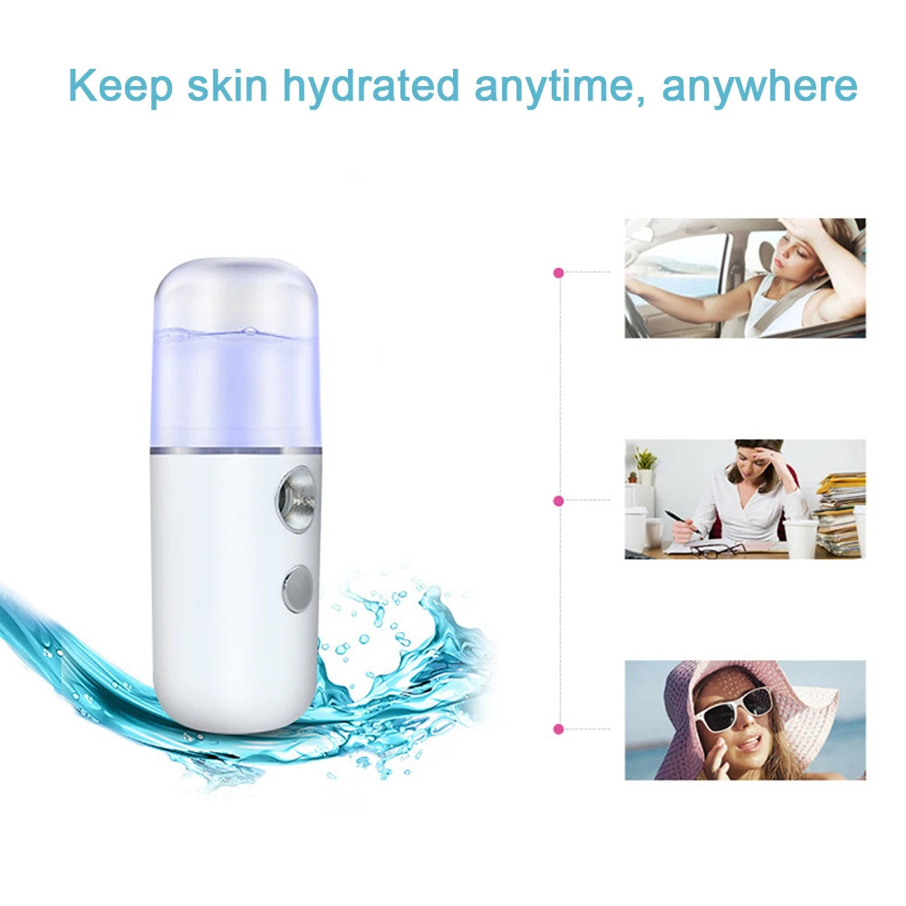 Nano Facial Mist Sprayer, USB Rechargeable – skin care tools, view 10