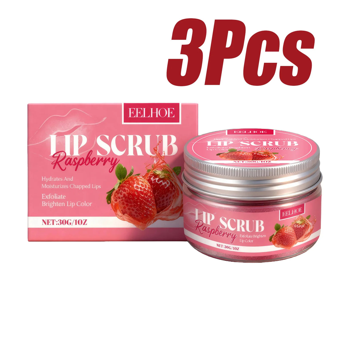 Strawberry Lip Scrub – lip scrubs, view 7