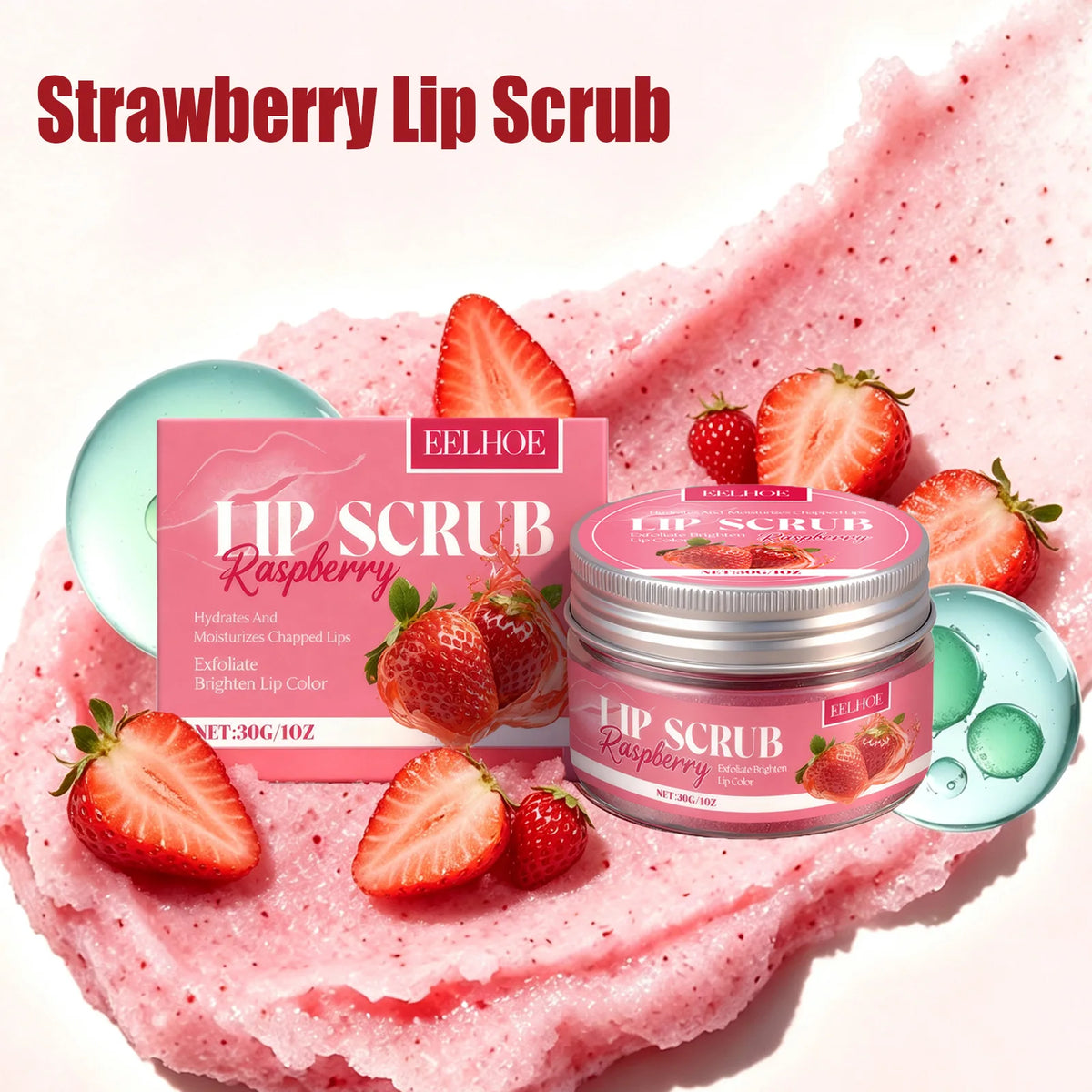 Strawberry Lip Scrub (30 g)