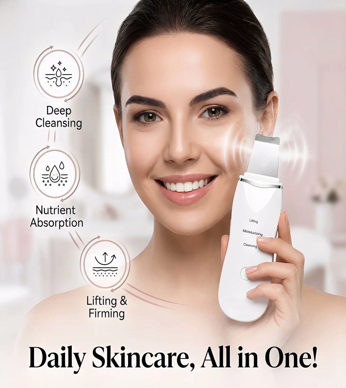 5-in-1 Electric Facial Cleansing Brush
