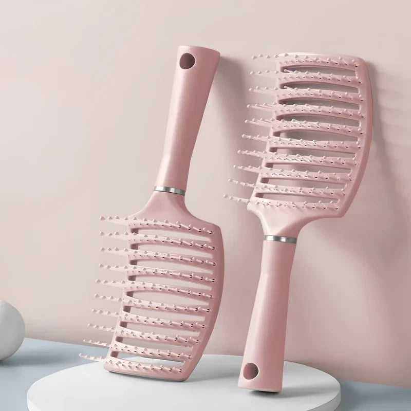 Vented Air Cushion Detangling Hairbrush – combs & brushes, view 3