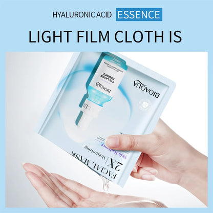 Hydrating Sheet Masks: Centella, Collagen, Hyaluronic Acid & Vitamin C