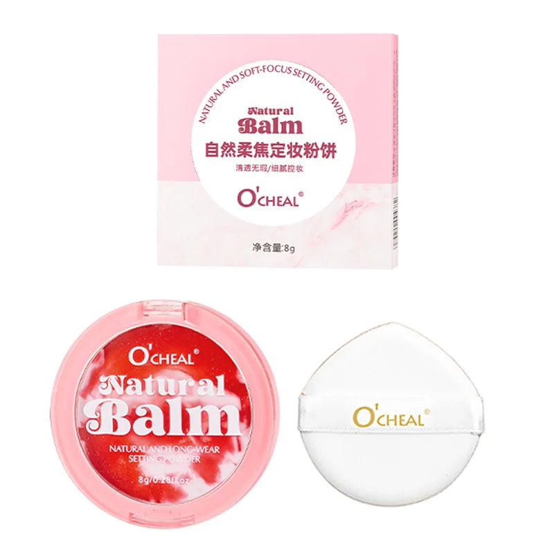 O'CHEAL Matte Oil-Control Pressed Powder – image 3