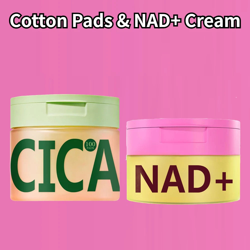 CICA Soothing Toner Pads (100) or NAD+ Brightening Cream – skin care, view 9