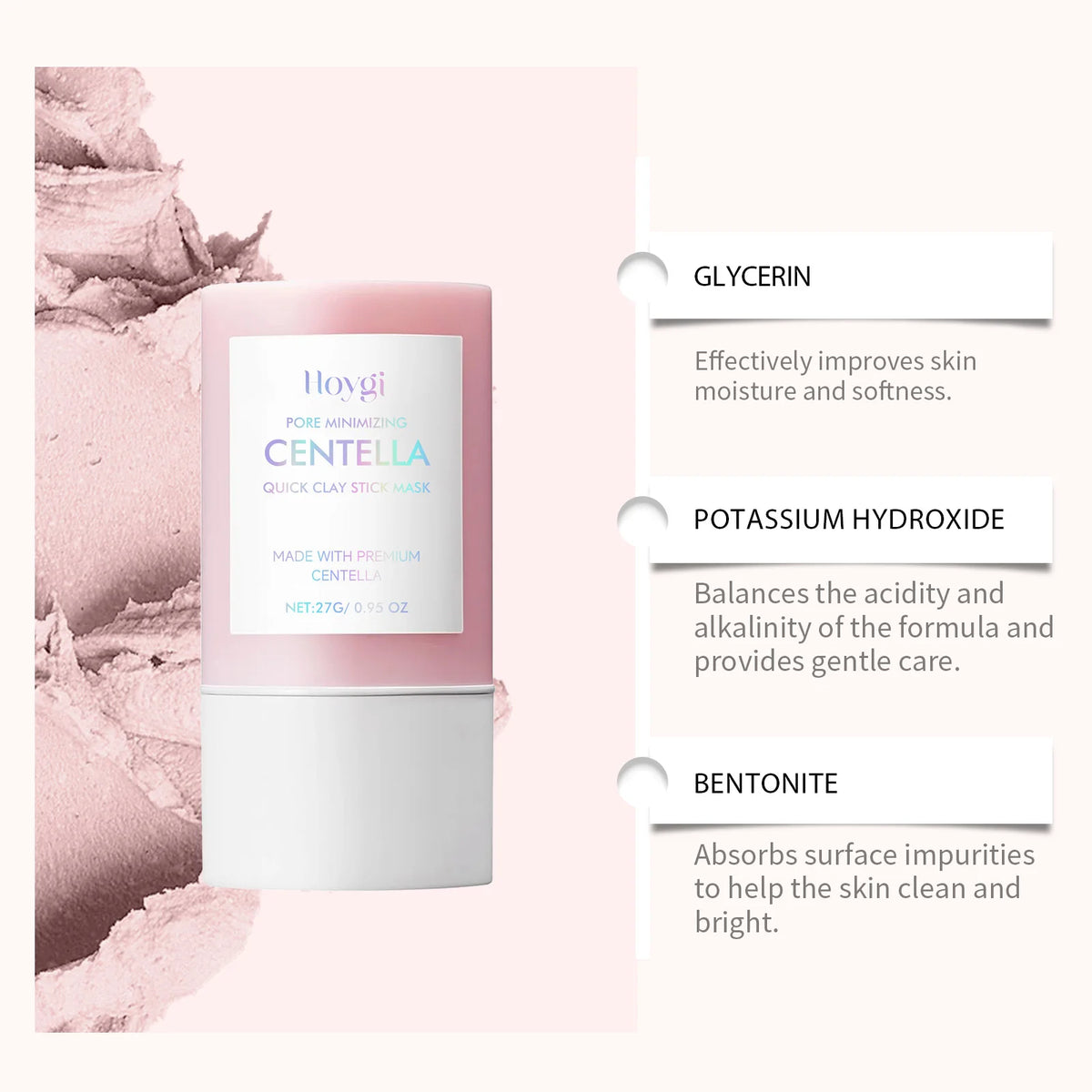 Centella Pore Clay Stick Mask (27 g)