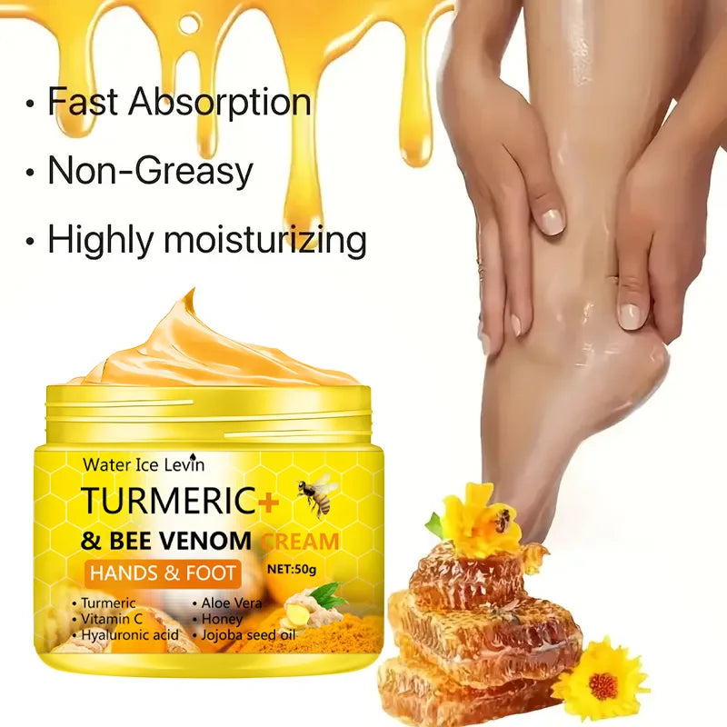 Turmeric Repair Cream for Cracked Heels & Hands – foot creams & balms, view 4