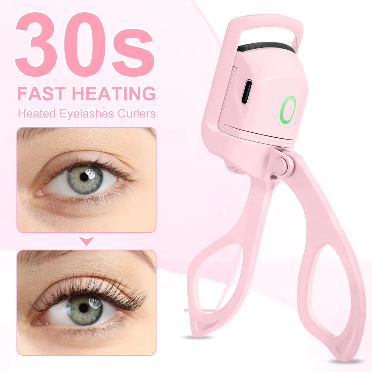 ALIVER Electric Heated Eyelash Curler