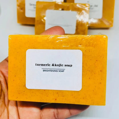 Turmeric & Kojic handmade bar soap 100 g