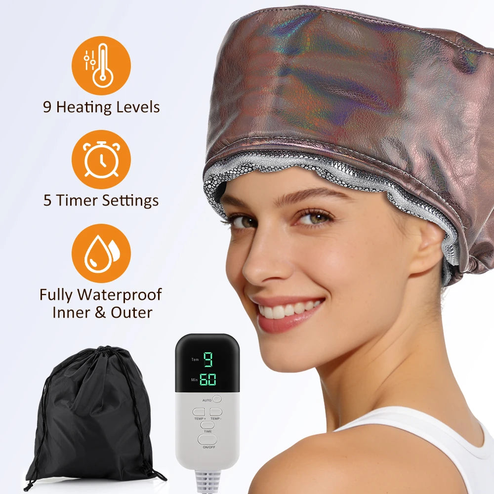 Heated Hair Steamer Cap – view 4