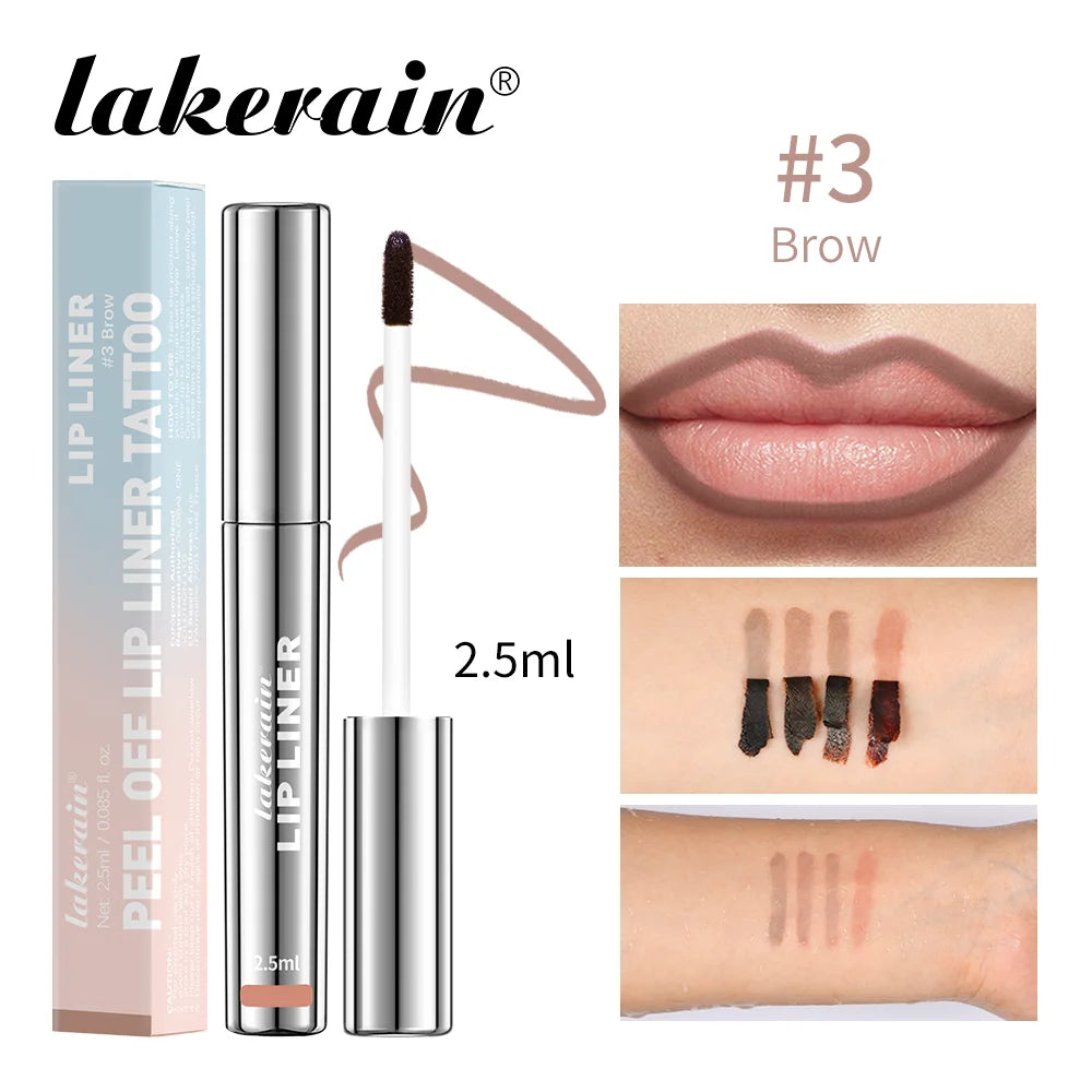 Lakerain Peel-Off Lip Liner Tattoo Stain (2.5 ml) – Lip Liners, view 8