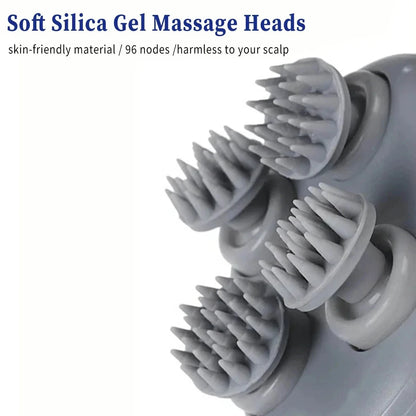 Waterproof Scalp Massager with Adjustable Speed – view 2