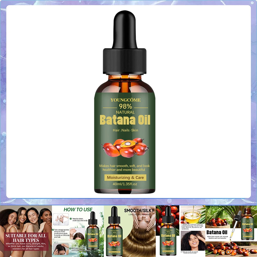 YOUNGCOME Natural Batana Oil for Hair, Skin & Nails – Hair Oils, view 7