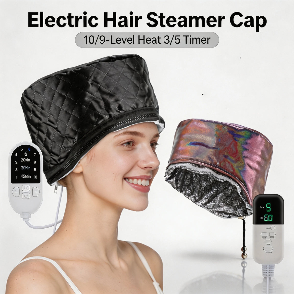 Heated Hair Steamer Cap