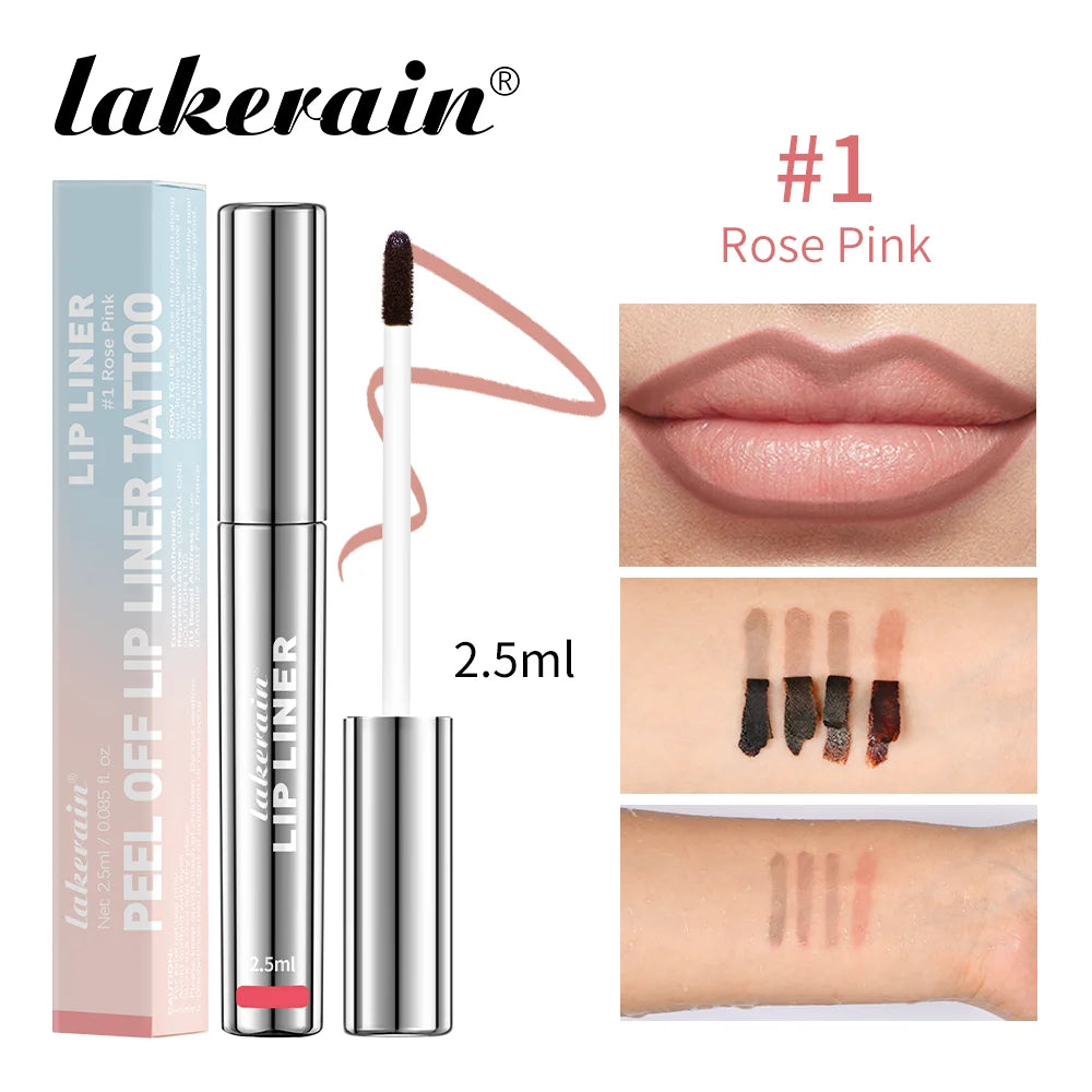 Lakerain Peel-Off Lip Liner Tattoo Stain (2.5 ml) – Lip Liners, view 18
