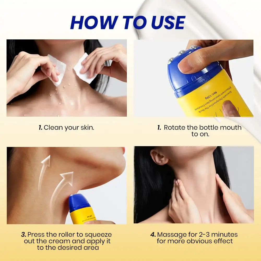 KOEC Peptide Firming Neck Cream with roller 120 g – image 2
