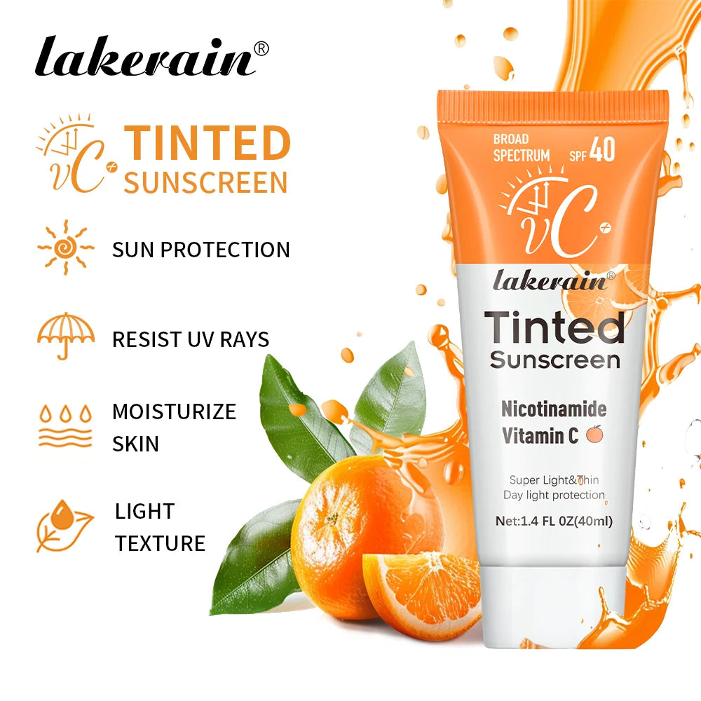 Lakerain SPF40 Tinted Vitamin C Sunscreen – sunscreen, view 4