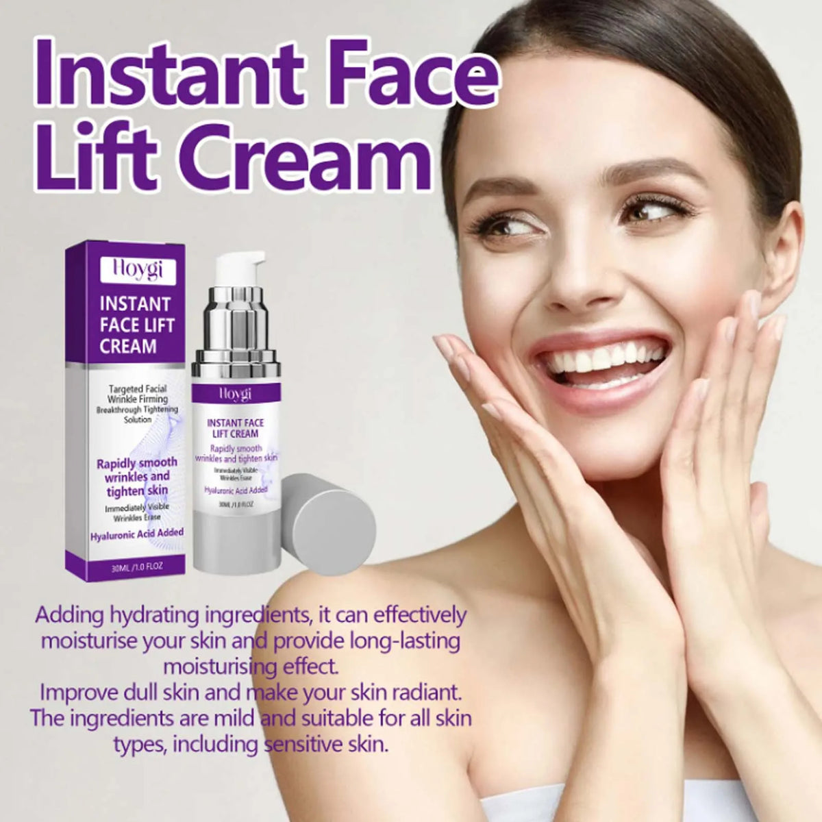 Hoygi Firming Face Cream with Retinol & Collagen – face moisturizers, view 3