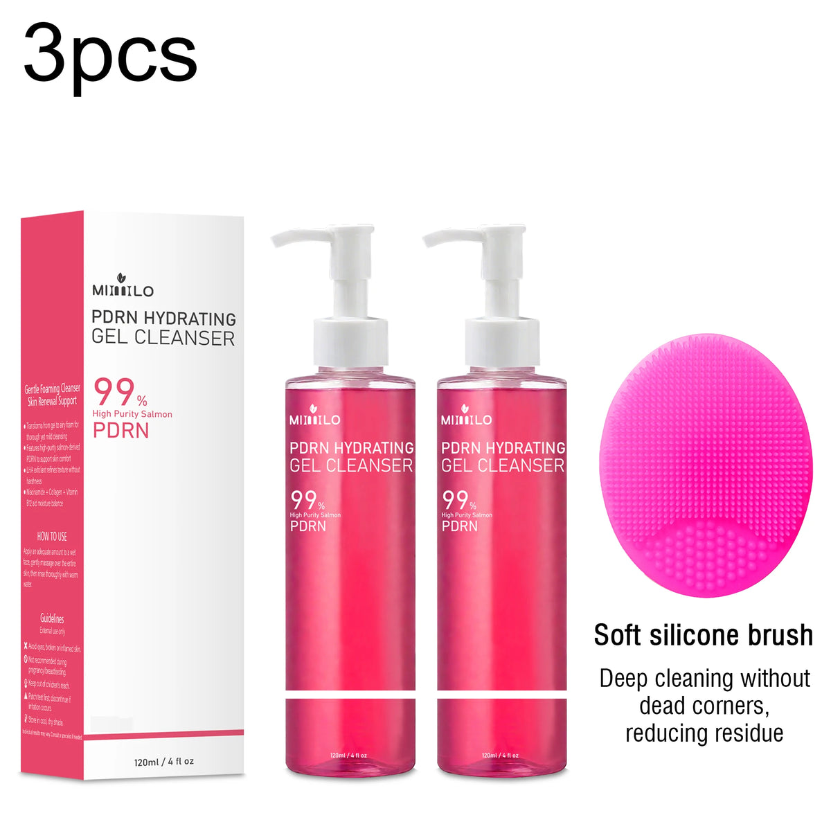 PDRN Pink Hydrating Gel Cleanser – facial cleansers, view 9